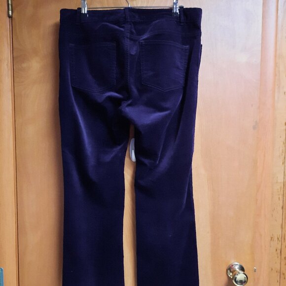 Pants, Chaps Deep, Deep Purple Corduroy Jeans - Picture 3 of 4